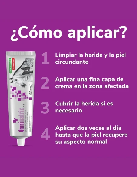 Pomada Cicatrizante para Animales HI FARMAX Omnimatrix 20gr